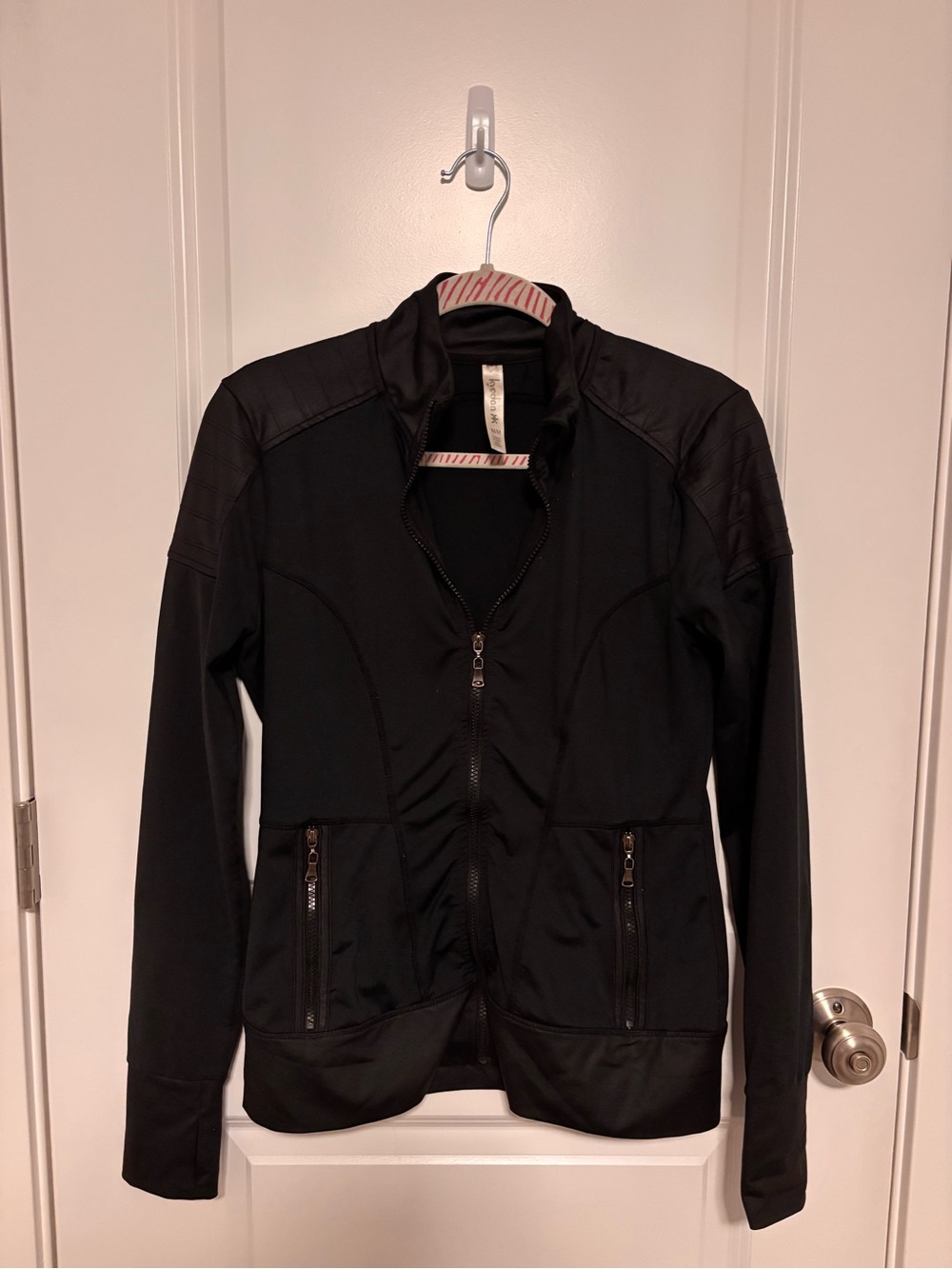 Kyodan Black Zip-Front Jacket